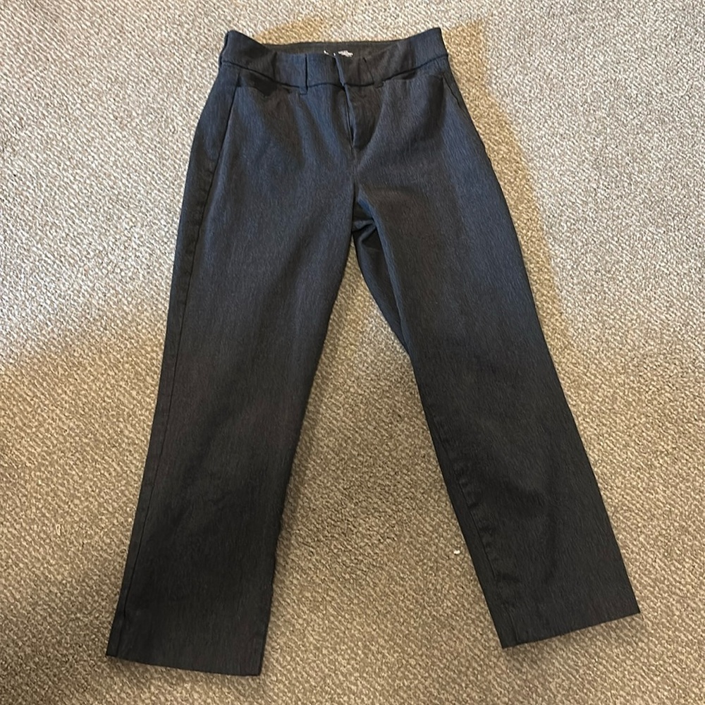 Old Navy pixie straight dark grey pants